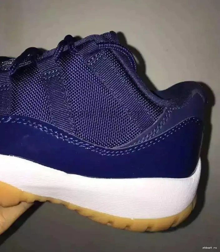 Authentic Gum Navy 11 Air Low Jordan 0522